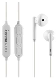 Crystal Audio BIE-02 In-ear Bluetooth Handsfree Ακουστικά Λευκά