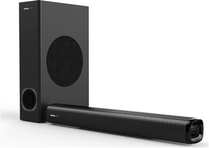 Crystal Audio CASB160S Soundbar 160W 2.1 με Τηλεχειριστήριο Μαύρο από το Designdrops