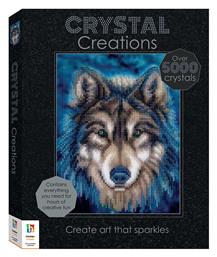 Crystal Creations : Winter Wolf Καμβάς Diamond Painting Κιτ από το Toyscenter