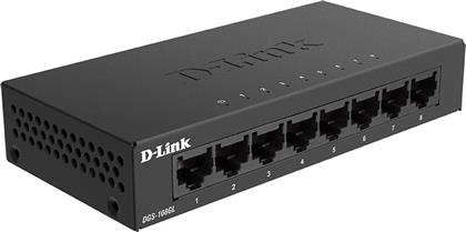 D-Link DGS-108GL Unmanaged L2 Switch με 8 Θύρες Gigabit (1Gbps) Ethernet από το Public
