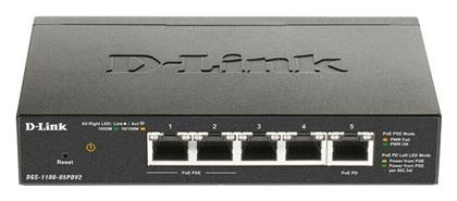 D-Link DGS-1100-05PD v2 Managed L2 PoE από το e-shop