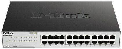 D-Link GO-SW-24G Unmanaged L2 Switch με 24 Θύρες Gigabit (1Gbps) Ethernet