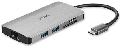 D-Link USB-C Docking Station με HDMI 4K PD Ethernet (DUB-M810)