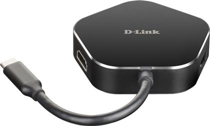 D-Link USB-C Docking Station με HDMI 4K PD Ethernet Μαύρο (DUB-M420) από το Public
