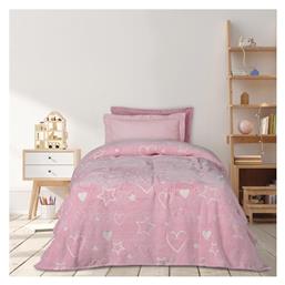 Das Home Κουβέρτα Fleece 160x220εκ. Φωσφορίζουσα Fuschia - White από το Katoikein