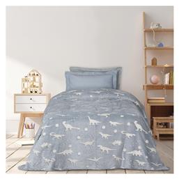 Das Home Κουβέρτα Fleece 160x220εκ. Φωσφορίζουσα Grey, White από το Katoikein