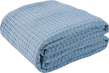 Das Home Κουβέρτα Πικέ 160x220εκ. Γαλάζια από το Spitishop
