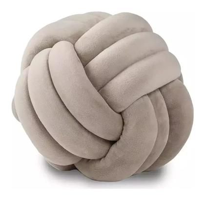 Das Home Μαξιλάρι Καναπέ 2279 από Βελούδο Beige 22x22εκ.