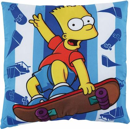 Das Home Παιδικό Διακοσμητικό Μαξιλάρι The Simpsons Bart 5513 Μπλε Μ40xΥ40εκ.