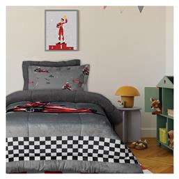 Das Home Παιδικό Κουβερτοπάπλωμα Μονό με Γέμιση Hollowfiber Grey 160x220εκ.