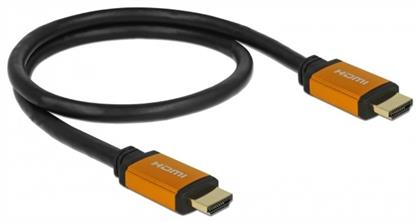 DeLock 85726 HDMI 2.1 HDMI male - HDMI male 0.5m Μαύρο (85726) από το Public