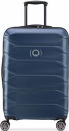 Delsey Expandable Μεσαία Βαλίτσα με ύψος 68cm σε Μπλε χρώμα από το Plus4u