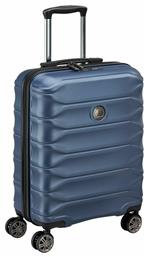 Delsey Meteor Βαλίτσα Καμπίνας Σκληρή Navy Μπλε