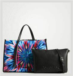 Desigual Kaleidoscope Γυναικεία Τσάντα Shopper 'Ωμου