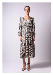 Desiree Midi All Day Φόρεμα Μακρυμάνικο Μαύρο