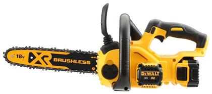 Dewalt Αλυσοπρίονο Μπαταρίας 1x5Ah Brushless 18V 3.6kg με Λάμα 30cm