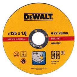 Dewalt Δίσκος Κοπής Μετάλλου Inox DT3507 125mm