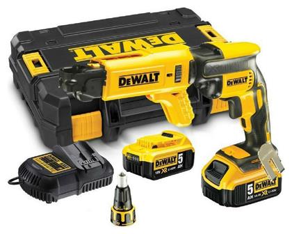 Dewalt Κατσαβίδι Γυψοσανίδας Μπαταρίας Brushless 18V 2x5Ah από το e-shop