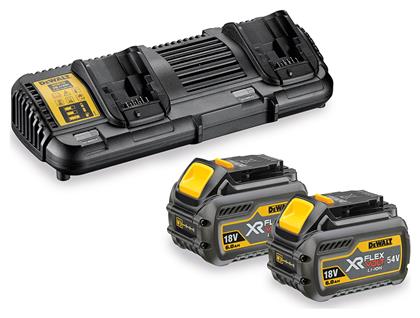 Dewalt Σετ 2 Μπαταριών Εργαλείου Λιθίου 18V με Φορτιστή DCB132T2