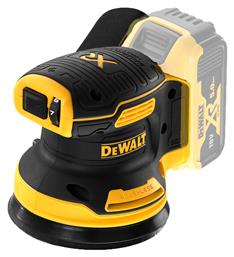Dewalt -XJ Έκκεντρο Τριβείο 125mm Μπαταρίας 18V Solo με Ρύθμιση Ταχύτητας και με Σύστημα Αναρρόφησης