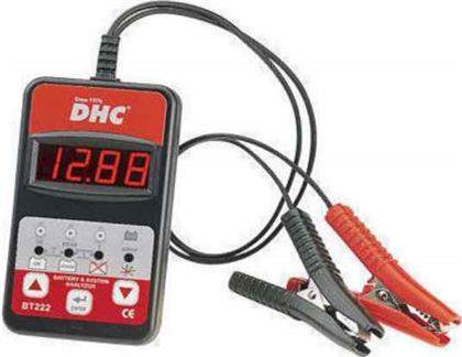 DHC BT222 Ψηφιακό Battery Tester με Κροκοδειλάκια από το Saveltrade