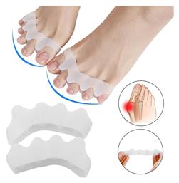 Διαχωριστικά Toe Corrector από Σιλικόνη για τους Κάλους 2τμχ