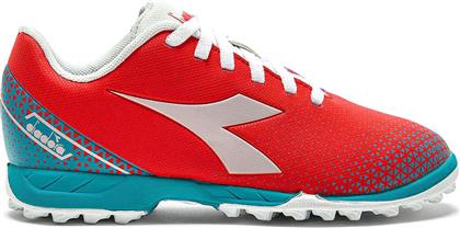 Diadora Παιδικά Ποδοσφαιρικά Παπούτσια Pichichi 6 Tf με Σχάρα Κόκκινα