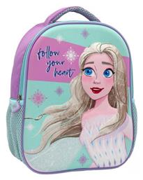 Διακάκης Disney Frozen 2 Go With Your Heart Τσάντα Πλάτης Νηπιαγωγείου Λιλά 8lt 000563499