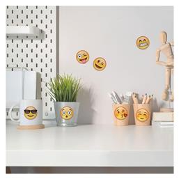 Διακοσμητικό Αυτοκόλλητο Τοίχου Emoji Ango