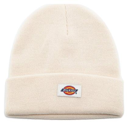 Dickies Gibsland Beanie Unisex Σκούφος Πλεκτός Ecru από το Outletcenter