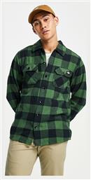 Dickies Sacramento Shirt Pine Βαμβακερό Πουκάμισο Pine Green από το SportsFactory