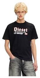 Diesel T-shirt Μαύρο