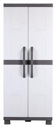 Δίφυλλη Πλαστική Άρια 73x44x179εκ. Γκρι/Ανθρακί
