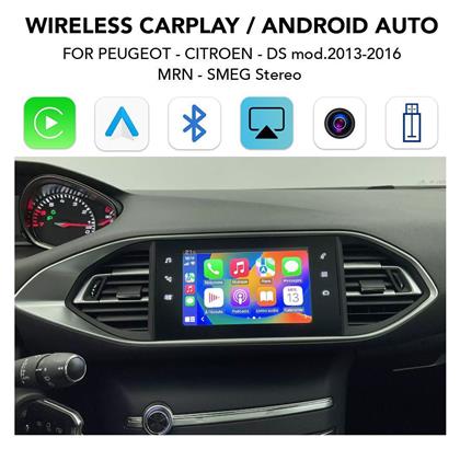 Digital IQ Ηχοσύστημα Αυτοκινήτου για Citroen DS 2013-2016 (Bluetooth/USB/AUX/WiFi/GPS/Apple-Carplay/Android-Auto) με Οθόνη Αφής 7''