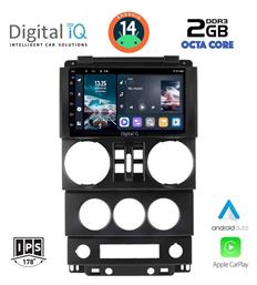 Digital IQ Ηχοσύστημα Αυτοκινήτου για Jeep Wrangler 2006-2011 (Bluetooth/USB/AUX/WiFi/GPS/Apple-Carplay/Android-Auto) με Οθόνη Αφής 9''