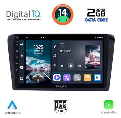 Digital IQ Ηχοσύστημα Αυτοκινήτου για Mazda 3 2003-2008 (Bluetooth/USB/AUX/WiFi/GPS/Apple-Carplay/Android-Auto) με Οθόνη Αφής 9''