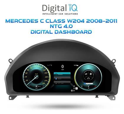 Digital IQ Ηχοσύστημα Αυτοκινήτου για Mercedes-Benz C Class 2008-2011 (Bluetooth/USB/WiFi/GPS/Apple-Carplay/Android-Auto) με Οθόνη Αφής 12.3'' από το e-shop