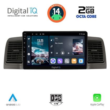 Digital IQ Ηχοσύστημα Αυτοκινήτου για Toyota Corolla 2001-2006 (Bluetooth/USB/AUX/WiFi/GPS/Apple-Carplay/Android-Auto) με Οθόνη Αφής 9''