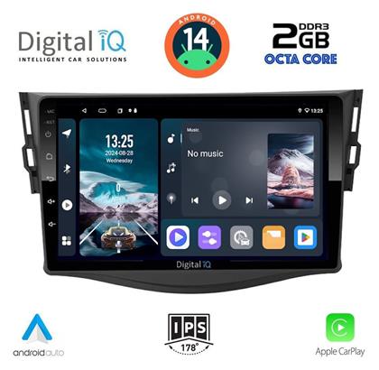 Digital IQ Ηχοσύστημα Αυτοκινήτου για Toyota RAV 4 2006-2012 (Bluetooth/USB/AUX/WiFi/GPS/Apple-Carplay/Android-Auto) με Οθόνη Αφής 9''