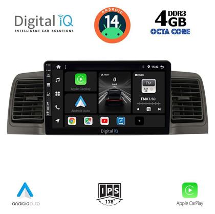 Digital IQ Ηχοσύστημα Toyota Corolla 2001-2006 με Bluetooth, USB, GPS