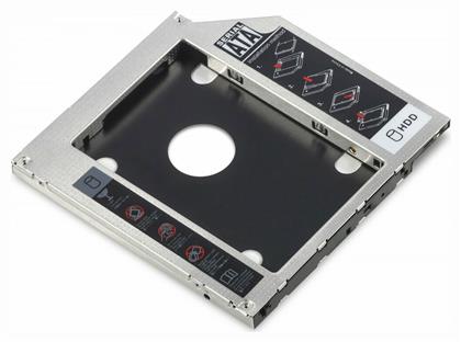 Digitus Caddy Mounting frame SSD / HDD CD / DVD / Blu-ray SATA to SATA III 9.5mm (DA-71108)