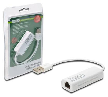 Digitus DN-10050-1 USB Αντάπτορας Δικτύου για Ενσύρματη σύνδεση Ethernet από το e-shop