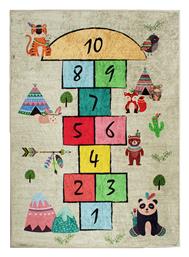 Dimcol Hopscotch 284 Παιδικό Χαλί Εκρού 135x200cm από το Tres Chic