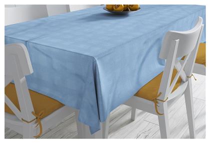 Dimcol Καρέ Τραπεζομάντηλο Βαμβακερό Blue 140 Sky Blue 140x140εκ.