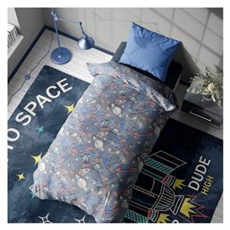 Dimcol Κουβέρτα Fleece Φωσφορίζουσα Grey 160x220εκ.