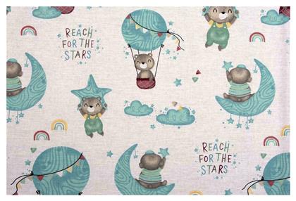 Dimcol με Λάστιχο Reach the Stars 70x140εκ.