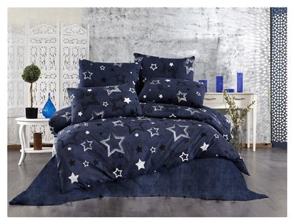 Dimcol Μονή 160x240 Γαλαξίας 307 Dark Blue