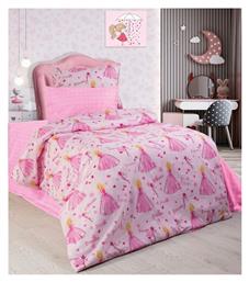 Dimcol Παιδικό Πάπλωμα Μονό Princess Pink 160x240εκ. από το 24home