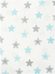 Dimcol Σεντόνι Κούνιας Star με Λάστιχο 70x140cm 104 Sky Blue από το Spitishop