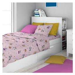 Dimcol Σετ Σεντόνια Μονά Βαμβακερά 160x240cm 3τμχ